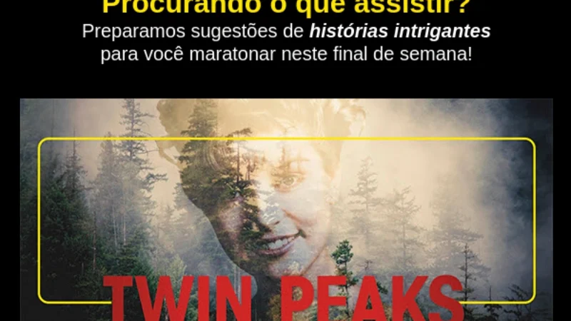 Procurando o que assistir? Assista Twin Peaks (Ou Quem Matou Laura Palmer) Grátis no Mercado Play!