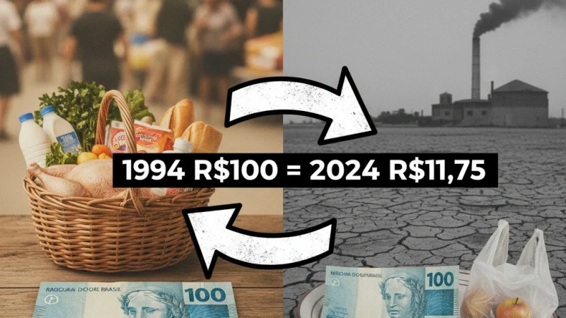 Por que R$ 100 de 1994 valem menos de R$ 12 hoje? A desvalorização do Real em 31 anos