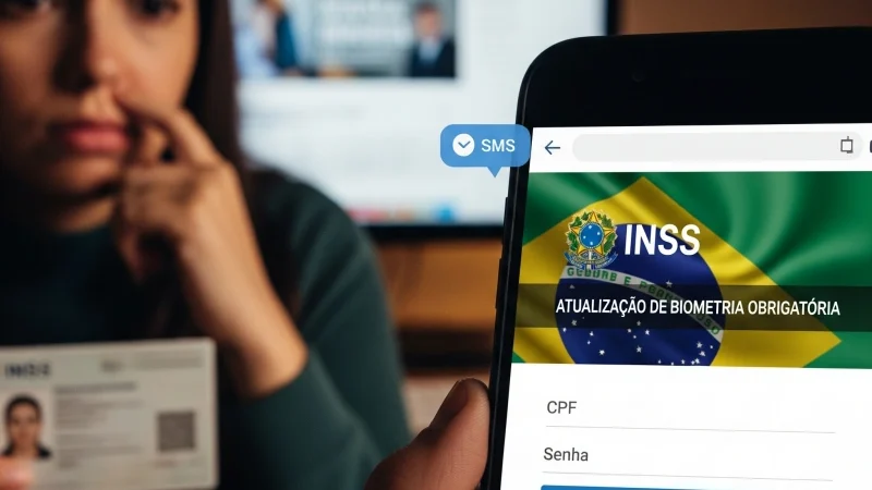 Entenda o Golpe da Atualização de Biometria do INSS e Saiba como se Proteger