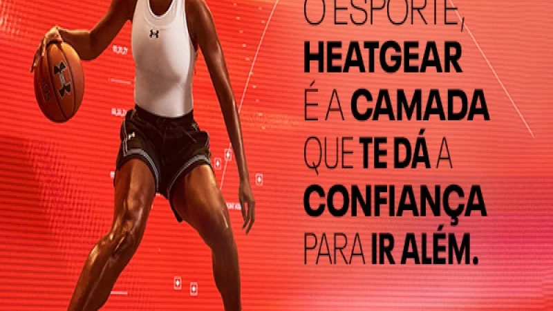 Vá além com HeatGear da Under Armor!