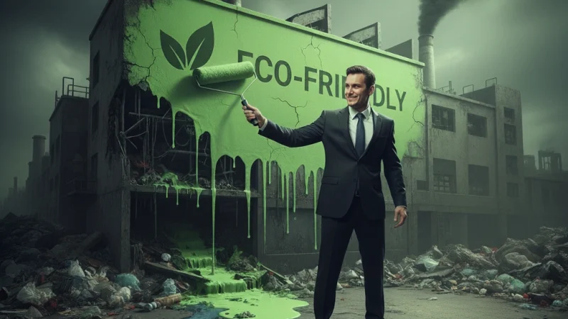 Desvendando o Greenwashing: Quando o “Verde” é Apenas Tinta!