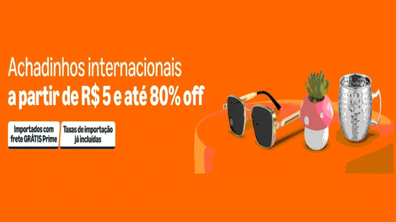 Amazon Brasil: Achados Internacionais a Partir de R$ 5!