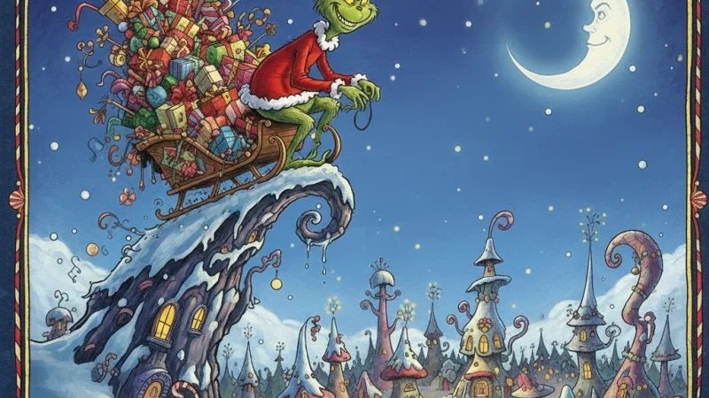 O Mistério Verde que Desafia o Natal: A Verdadeira História do Grinch!
