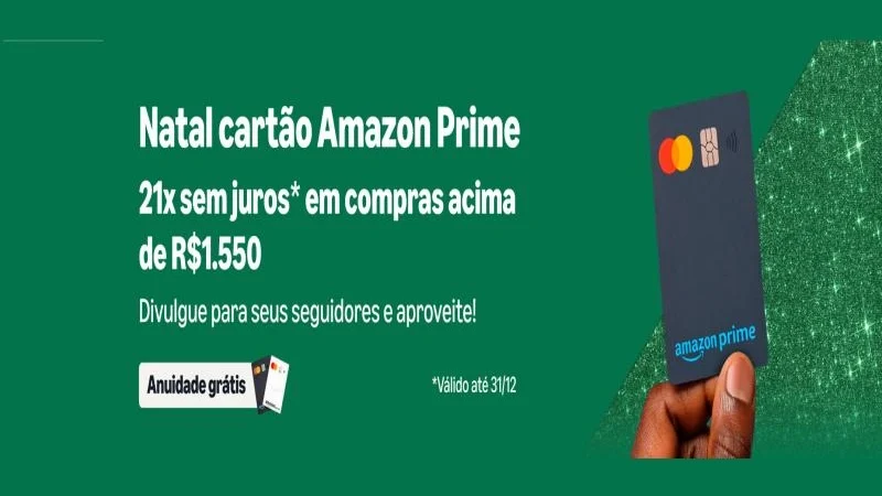Cartão Amazon: Ganhe Recompensas em Todas as Suas Compras – Anuidade Grátis e Muito Mais!