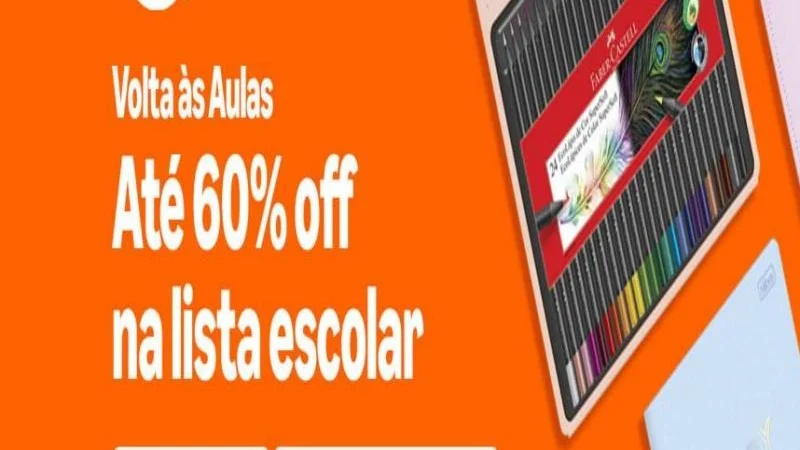 Chegou a Hora de Comprar o Material Escolar das Crianças! Até 60% off na Lista Escolar! Na Amazon Tem!