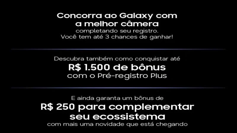 Concorra ao Novo Celular Galaxy! Promo Samsung