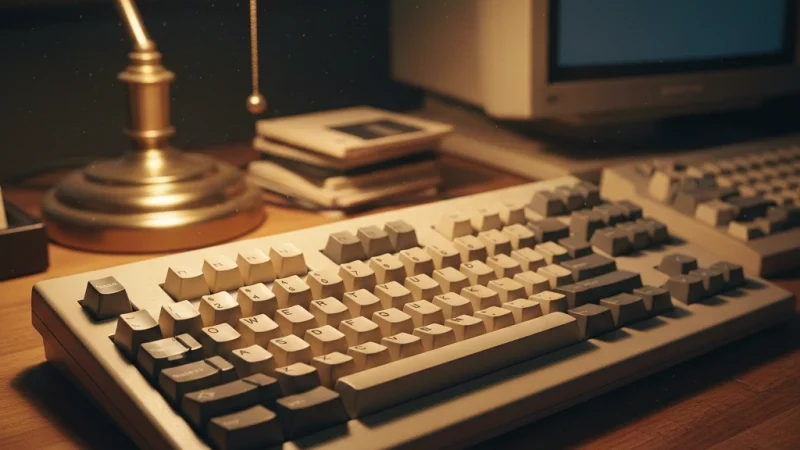 Por que o Mundo Ainda Ama o Teclado IBM Model M