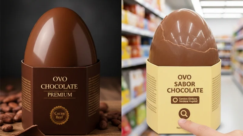 O Que Realmente Tem Dentro do Seu Ovo de Páscoa?