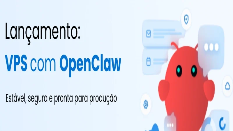 Lançamento: VPS com OpenClaw na Hostgator!