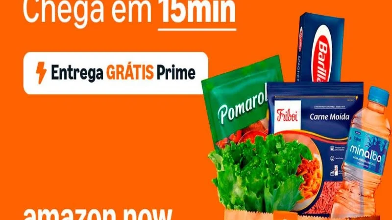 Chegou a Amazon Now, Suas Entregas em 15 Minutos!