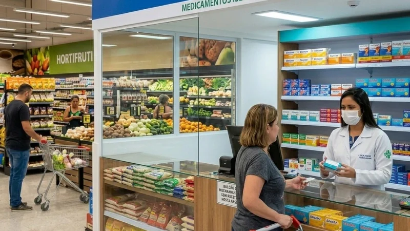 Congresso Define Regras para Venda de Medicamentos em Supermercados