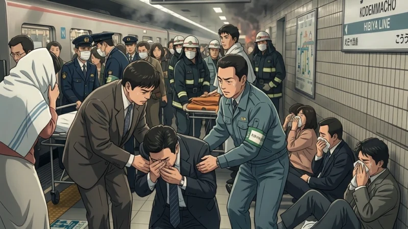 Tragédia no Metrô: O Dia em que o Terror Químico Parou Tóquio