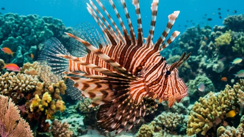 O Desafio da Invasão do Peixe-Leão nos Mares Brasileiros
