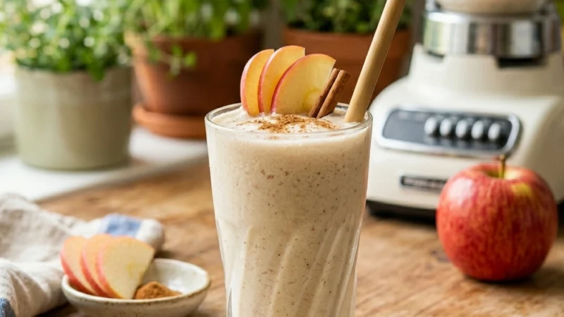 Vitamina de Maça: Manutenção da Sua Saúde Diária