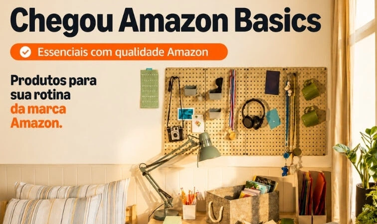 Confira: Chegou Amazon Basics!