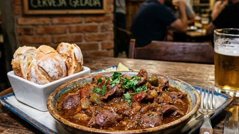 Como Fazer Moela de Boteco Tradicional com Molho Encorpado