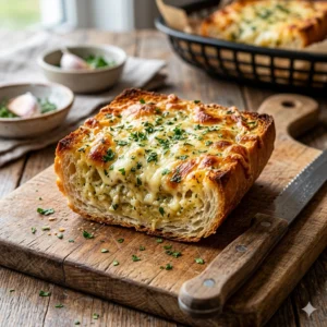 Pão de Alho de Airfryer