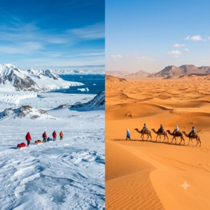 Antártida É o Maior Deserto do Planeta e Supera o Saara em Extensão e Aridez
