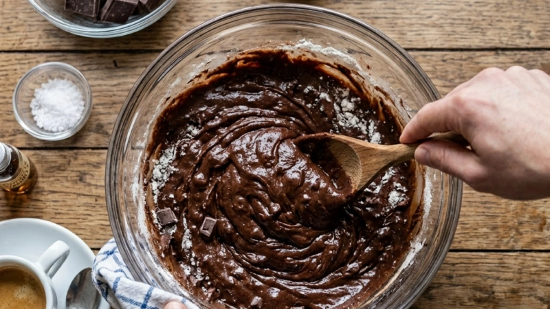 Como Fazer Brownie Caseiro Perfeito com Casquinha Crocante