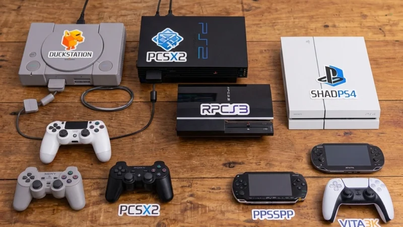 Melhores Emuladores de PlayStation para PC e Dispositivos Móveis