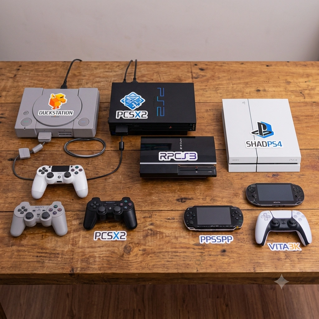 Melhores Emuladores de PlayStation para PC e Dispositivos Móveis