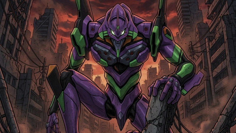 O Fenômeno Evangelion: Entenda o Anime que Redefiniu a Animação Japonesa