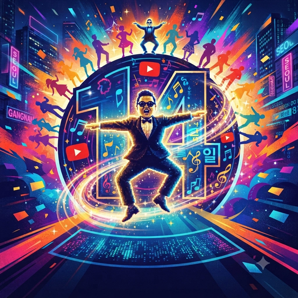 Gangnam Style Completa 14 Anos de Impacto Global