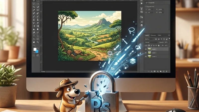 Alternativa Gratuita ao Photoshop Ganha Força Com Interface Idêntica e Sem Assinaturas