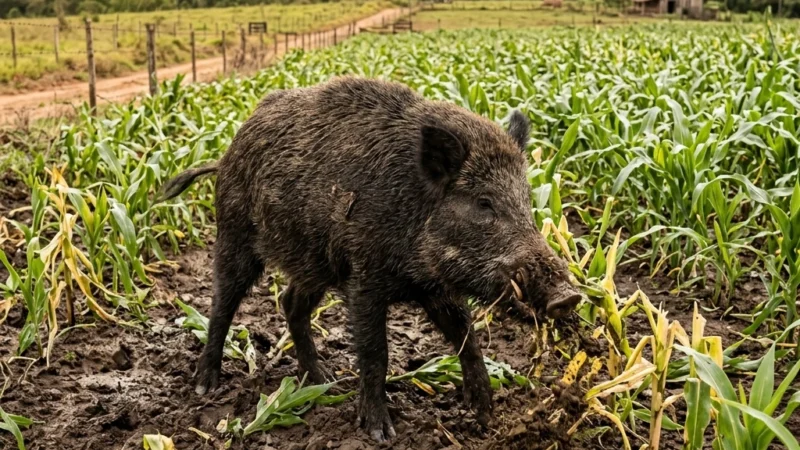 Avanço do Javali Desafia o Agronegócio e o Meio Ambiente no Brasil