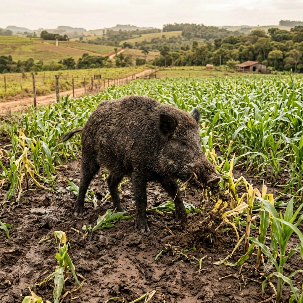 Avanço do Javali Desafia o Agronegócio e o Meio Ambiente no Brasil