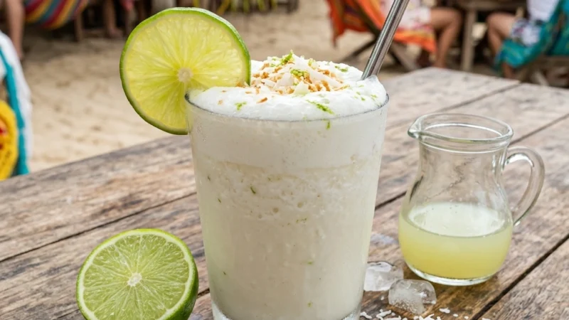 O Sabor Tropical da Autêntica Limonada Colombiana