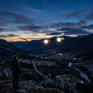 Fenômeno Luminoso no Vale de Hessdalen Mobiliza Pesquisadores na Noruega