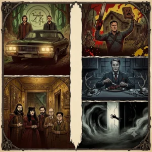 Cinco Séries Clássicas de Terror para Assistir no Fim de Semana
