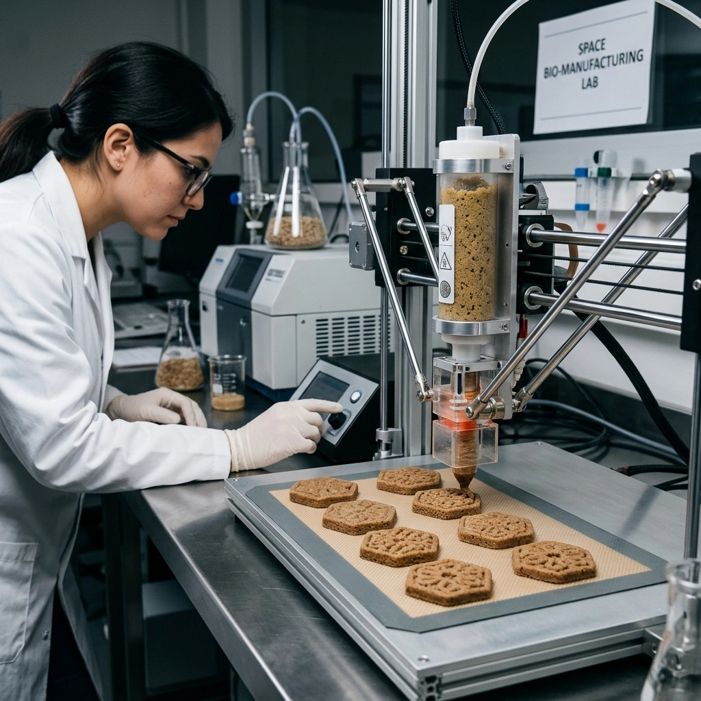 Pesquisadores Criam Biscoitos Comestíveis Impressos em 3D a Partir de Plástico Reciclado