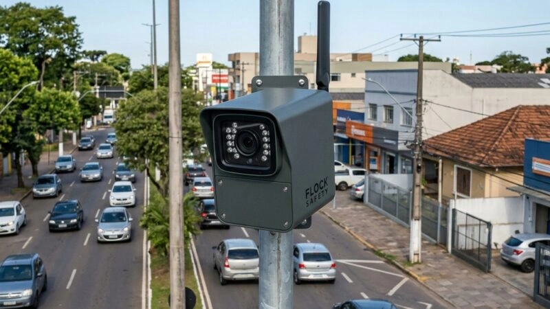 Câmeras Flock Transformam o Monitoramento Urbano e Geram Debates Sobre Vigilância