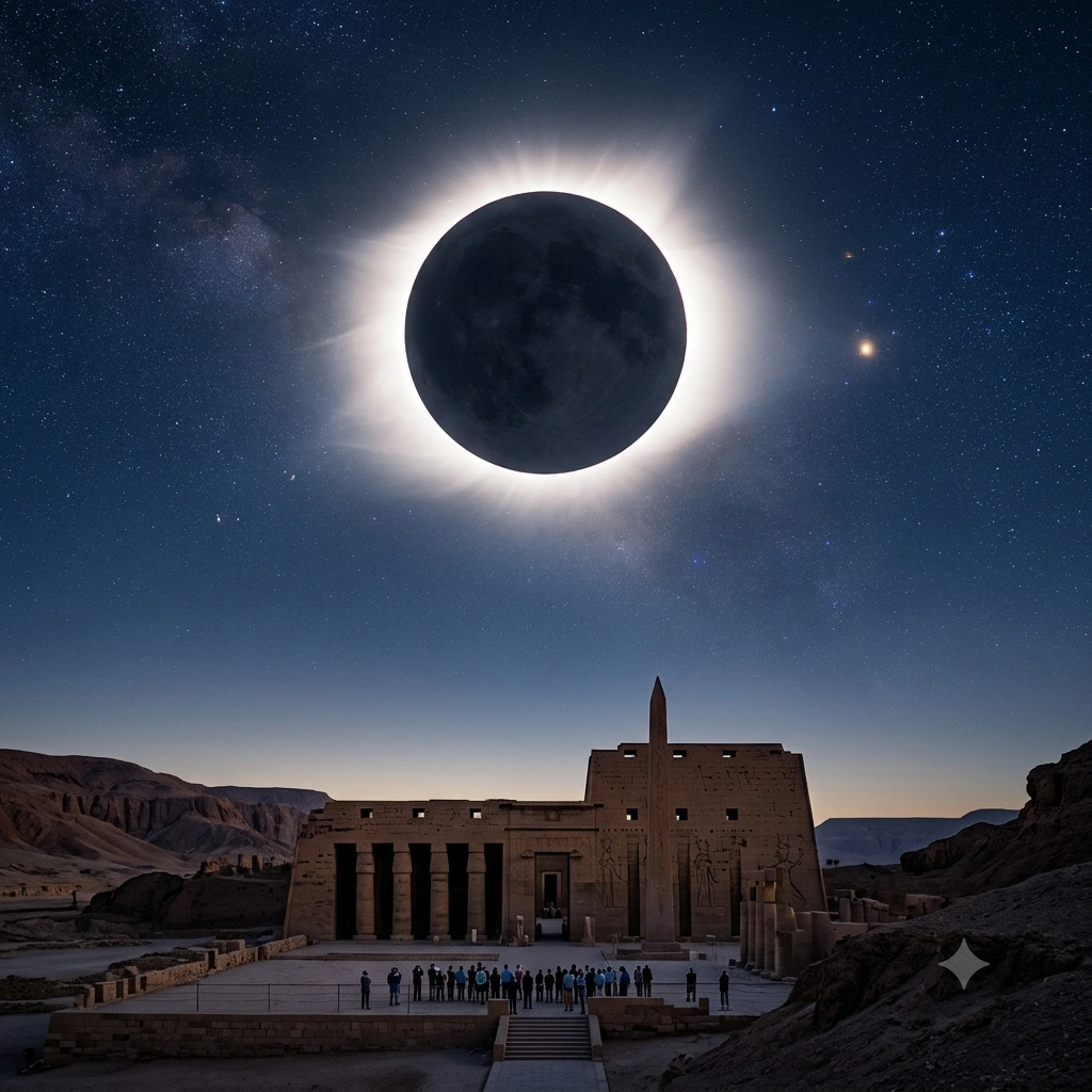 Eclipse Solar Total de 2027 Terá Mais de 6 Minutos de Escuridão