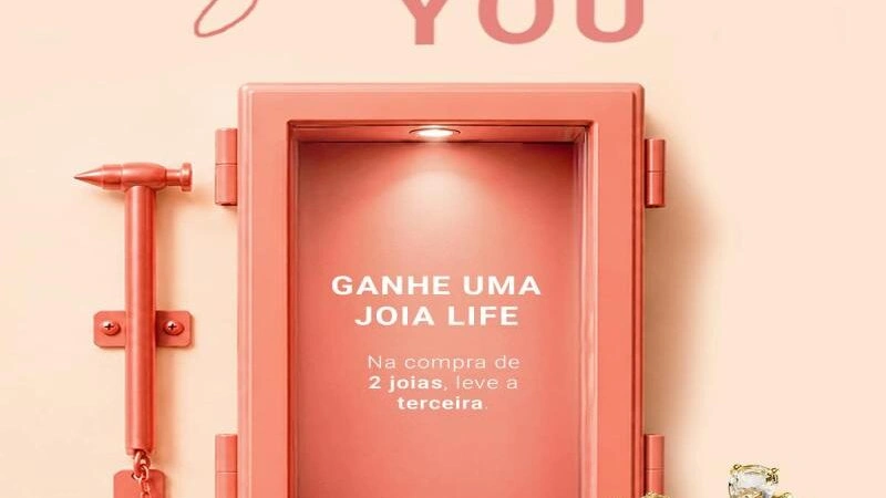 Life for You – Vivara: Ganhe uma Joia Life – Na Compra de 2 Joias leve a Terceira