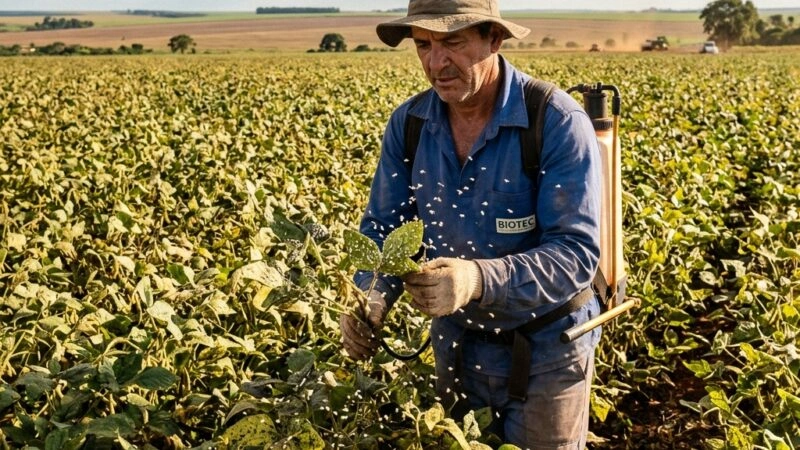 Surto de Mosca-branca Mobiliza Produtores e Ameaça Safras Agrícolas no Brasil