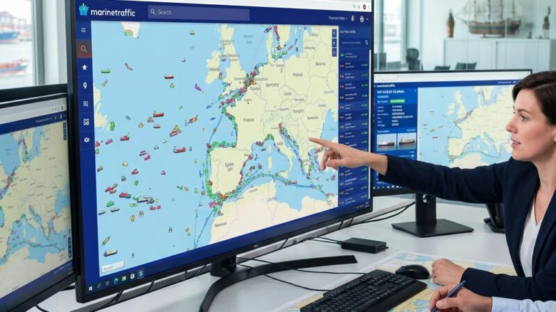 Conheça o Rastreamento de Navios em Tempo Real com o MarineTraffic