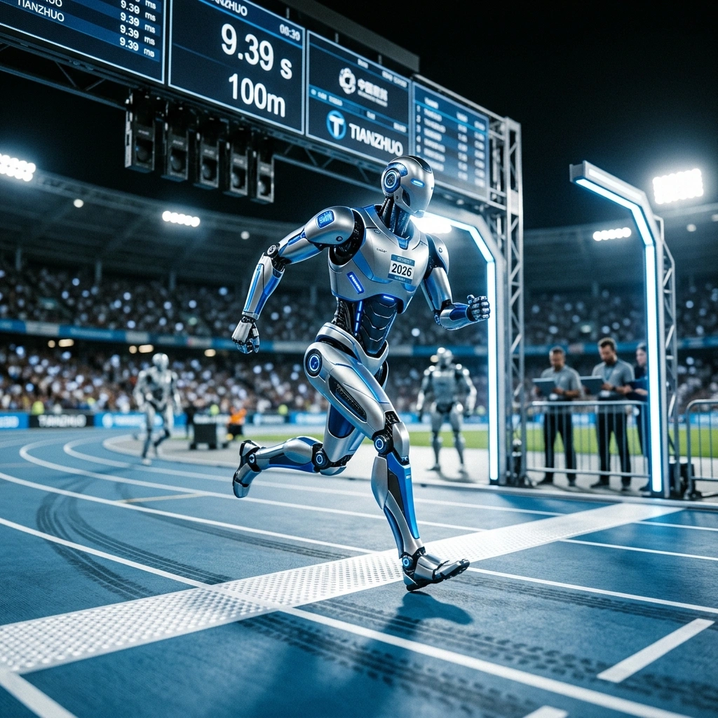 Robô Chinês Supera Marca de Usain Bolt em Prova de 100 Metros