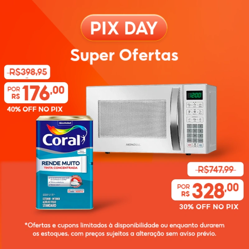 Ofertas da TV com Até 40% OFF no PIX só na Shopee