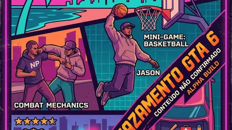 Vazamentos Recentes de GTA 6 Revelam Novas Mecânicas e Detalhes de Jogabilidade