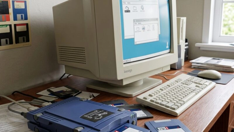 Ascensão e Queda do Iomega Zip Drive no Mercado de Tecnologia