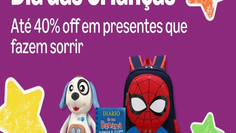 Chegou o Dia das Crianças na Amazon!