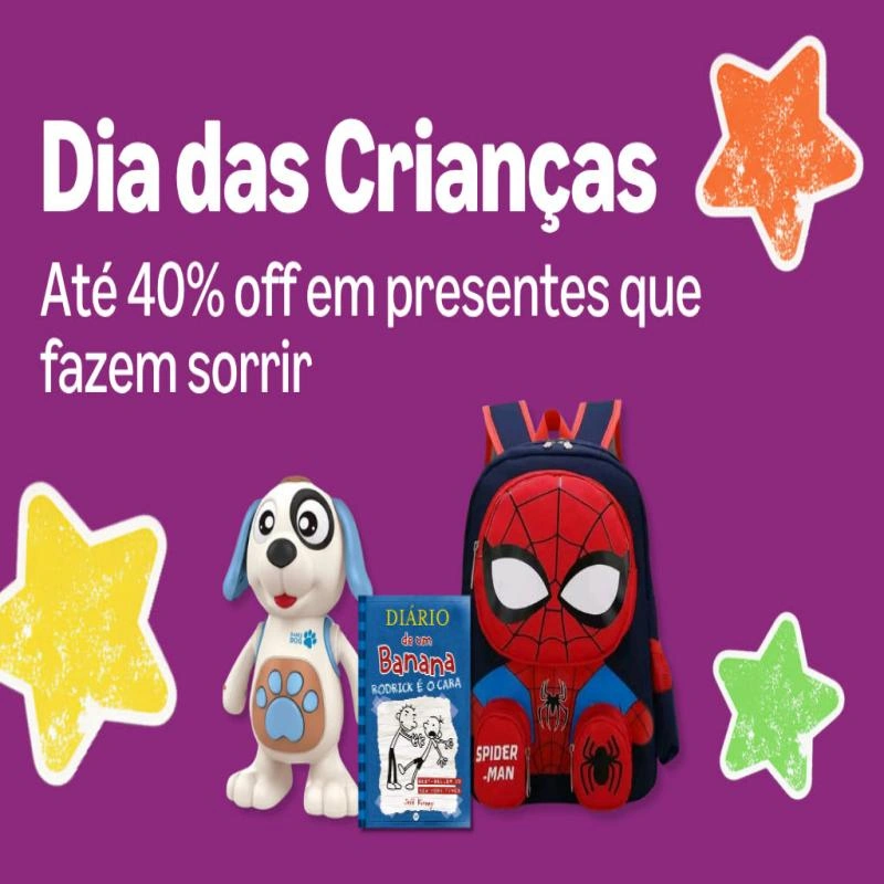 Chegou o Dia das Crianças na Amazon!