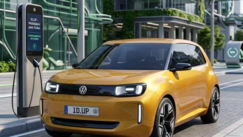 Volkswagen Confirma Retorno do Compacto Up! em Versão Totalmente Elétrica para 2027