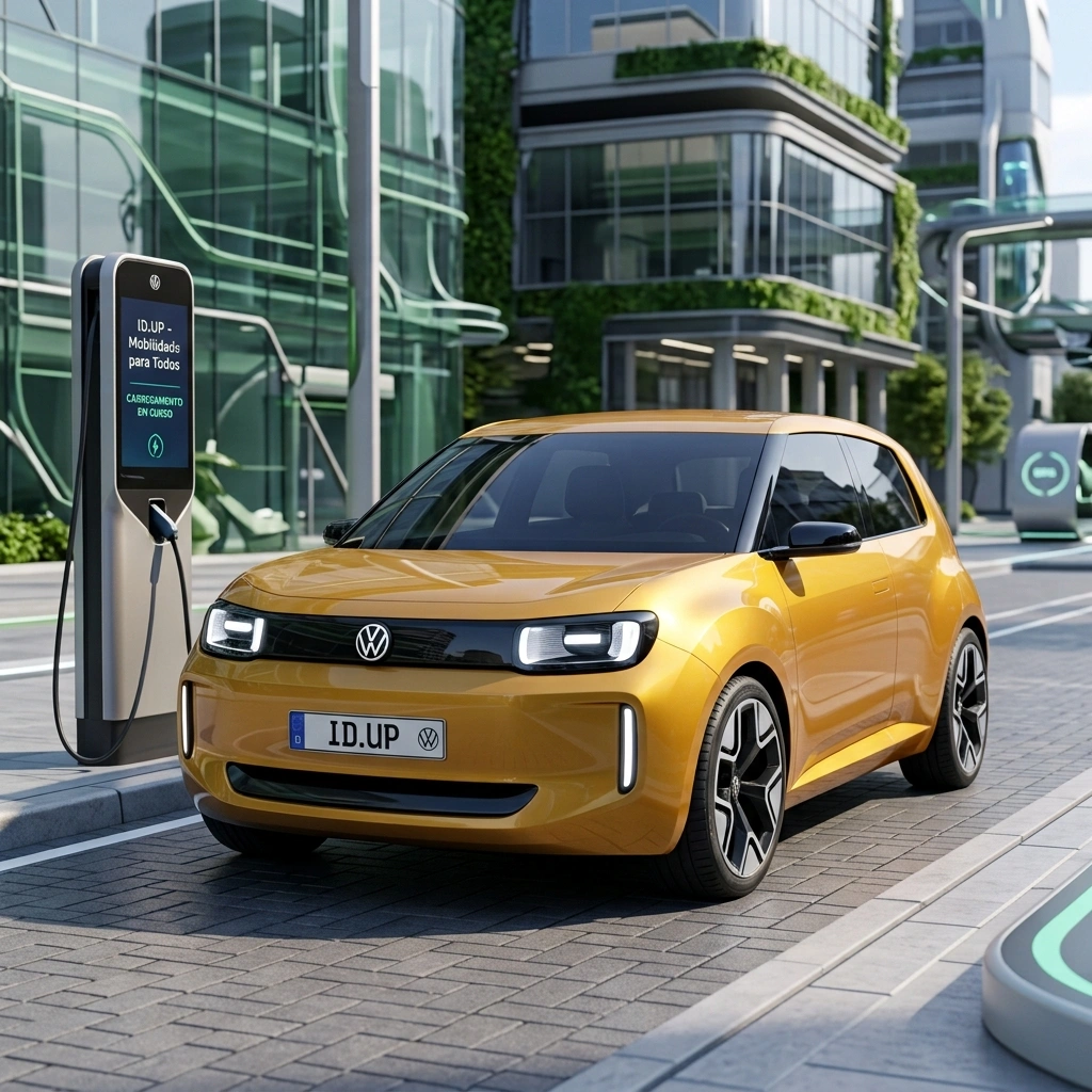 Volkswagen Confirma Retorno do Compacto Up! em Versão Totalmente Elétrica para 2027