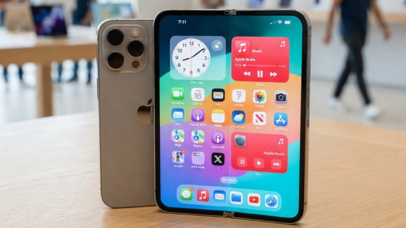 Apple Anuncia o iPhone Duo: O Primeiro Smartphone Dobrável da Marca