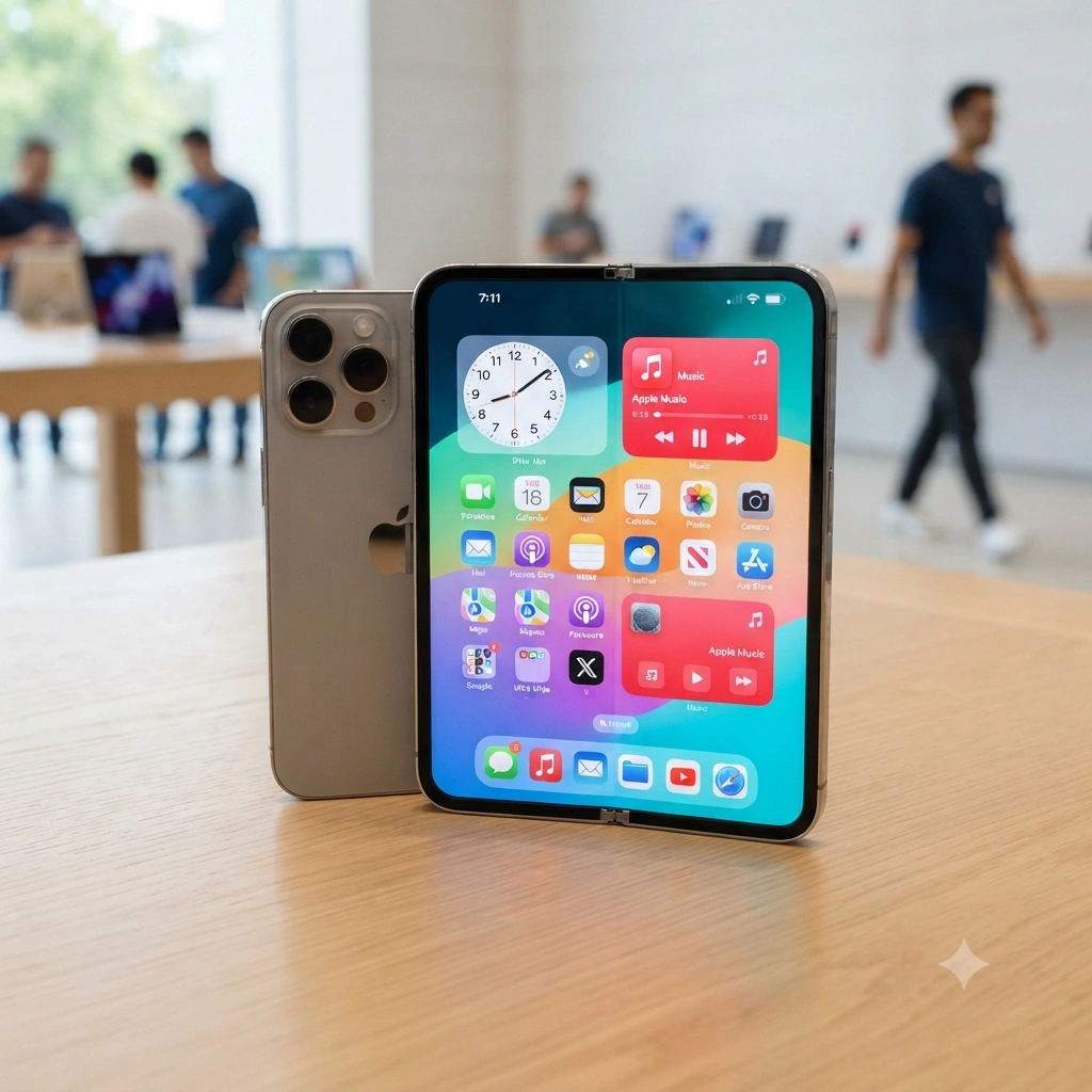 Apple Anuncia o iPhone Duo: O Primeiro Smartphone Dobrável da Marca