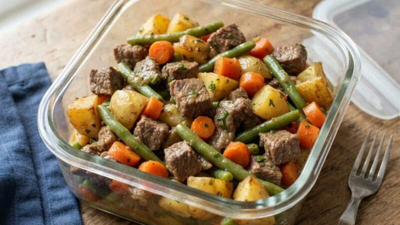 Segredos da Marmita Perfeita com Carne, Batata e Legumes